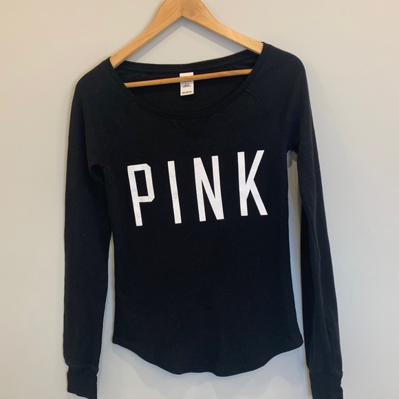 PINK Victoria's Secret Tops - PINK Victoria’s Secret Waffle Loungewear